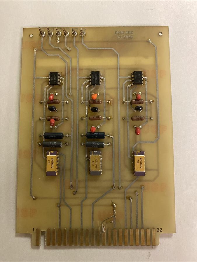 Used SUMMING,CC-3955,RMS TO DC CONVERTER CARD