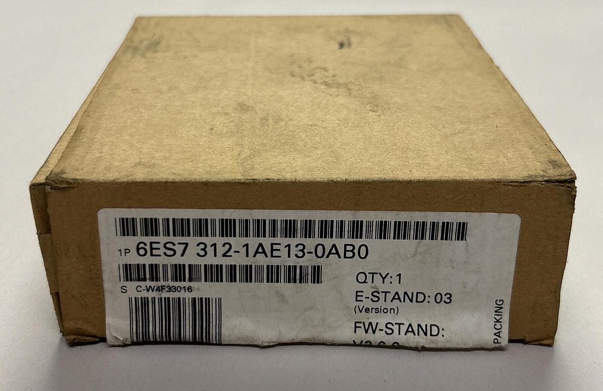 SIEMENS,6ES7312-1AE13-0AB0,SIMATIC S7-300 CPU MODULE NEW