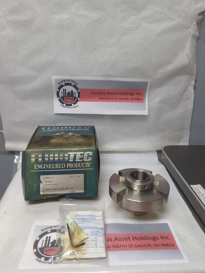 FLUIDTEC,35-024-000-J204,STYLE 35 MECHANICAL CARTRIDGE SEAL 1-1/2 INCH NOS
