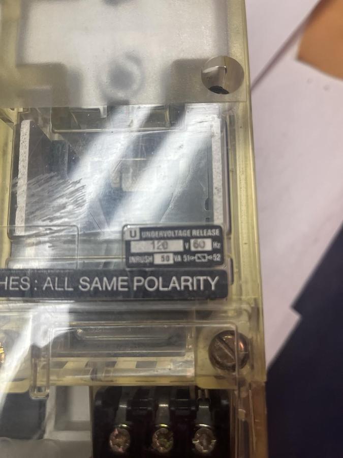 Used KLOCKNER-MOELLER,N11-600-CNA,CIRCUIT BREAKER 600A 600V