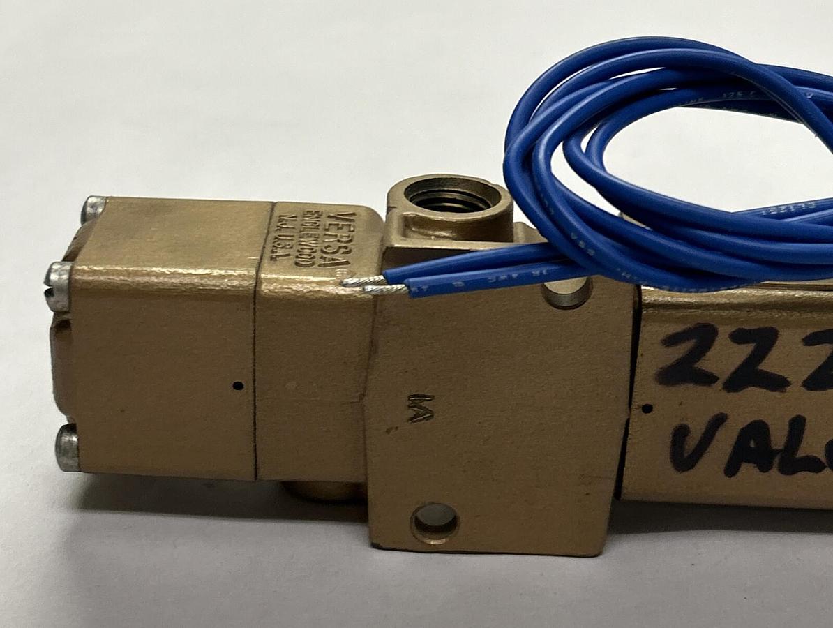 VERSA,TGS-3322-H-S-3TC-210,VALVE 120V NOS