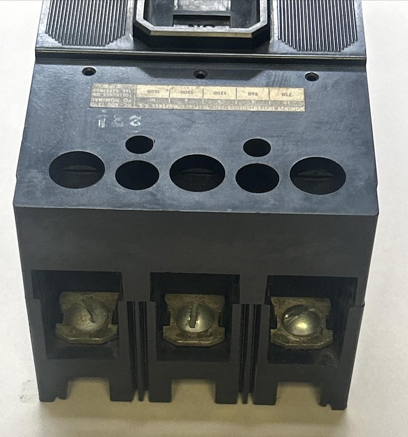 Used ITE,FJ3-B150,CIRCUIT BREAKER 150A 600V 3P