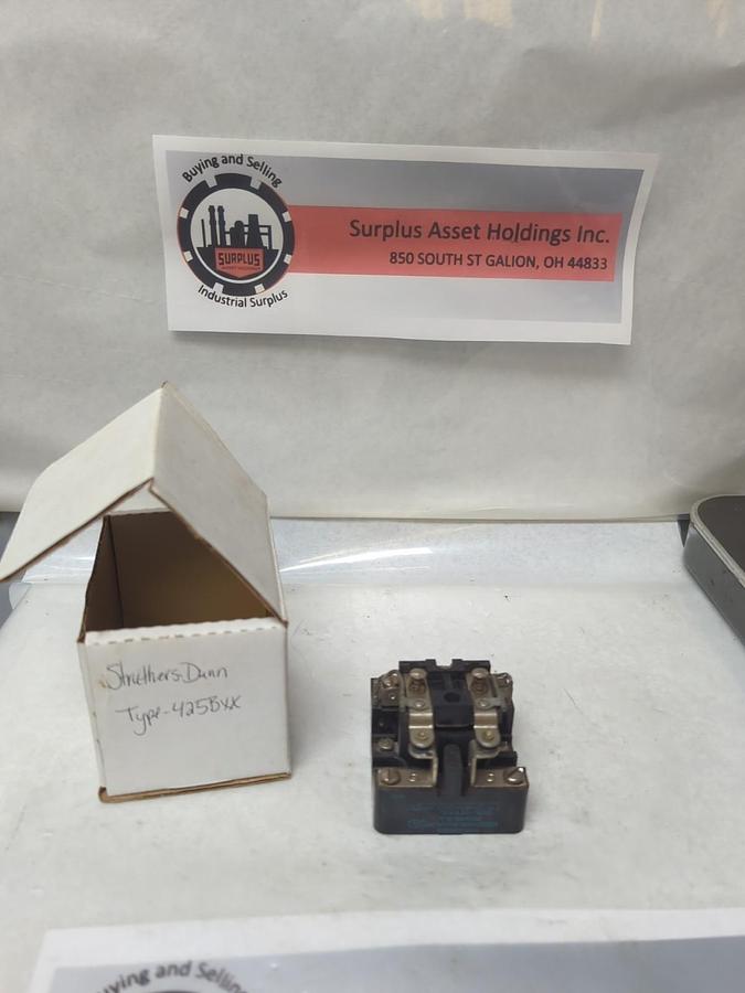 Used STRUTHERS-DUNN,TYPE 425BXX,RELAY 1-HP 30 AMP PRE-OWNED