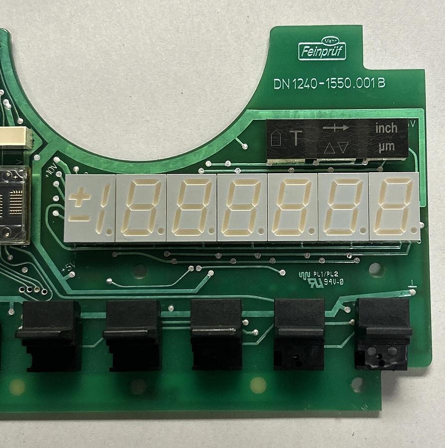 Used FEINPRUF,DN1240-1550.001B,CIRCUIT BOARD