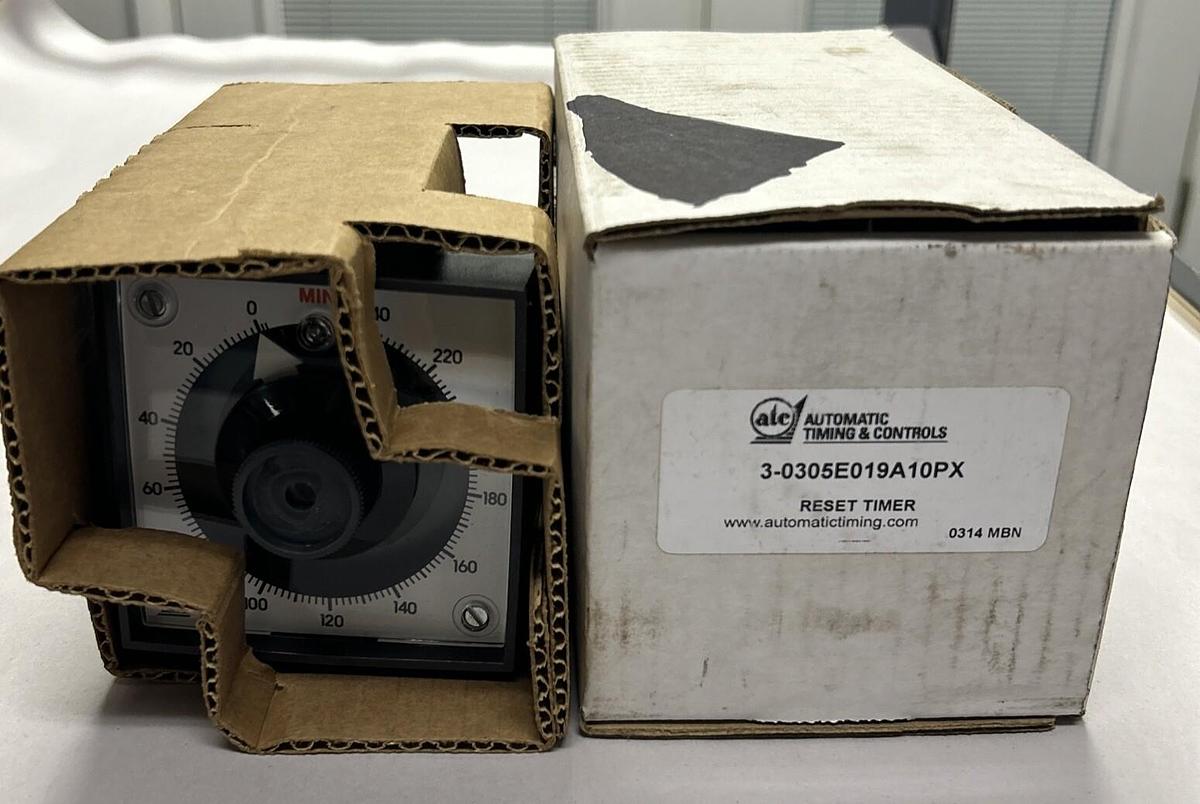 Used ATC,3-0305E019A10PX,RESET TIMER NEW