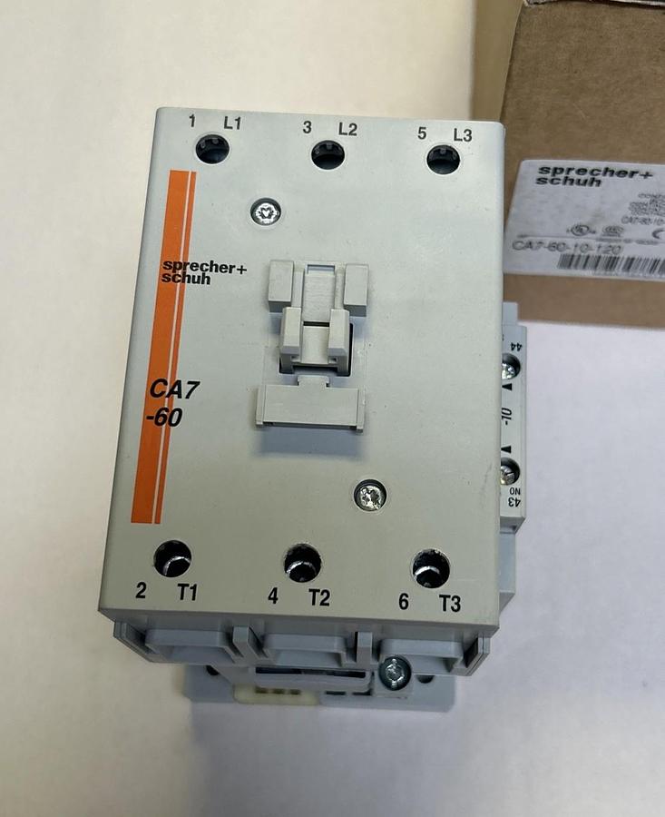 Used SPRECHER & SCHUH,CA7-60-10-120,CONTACTOR NEW