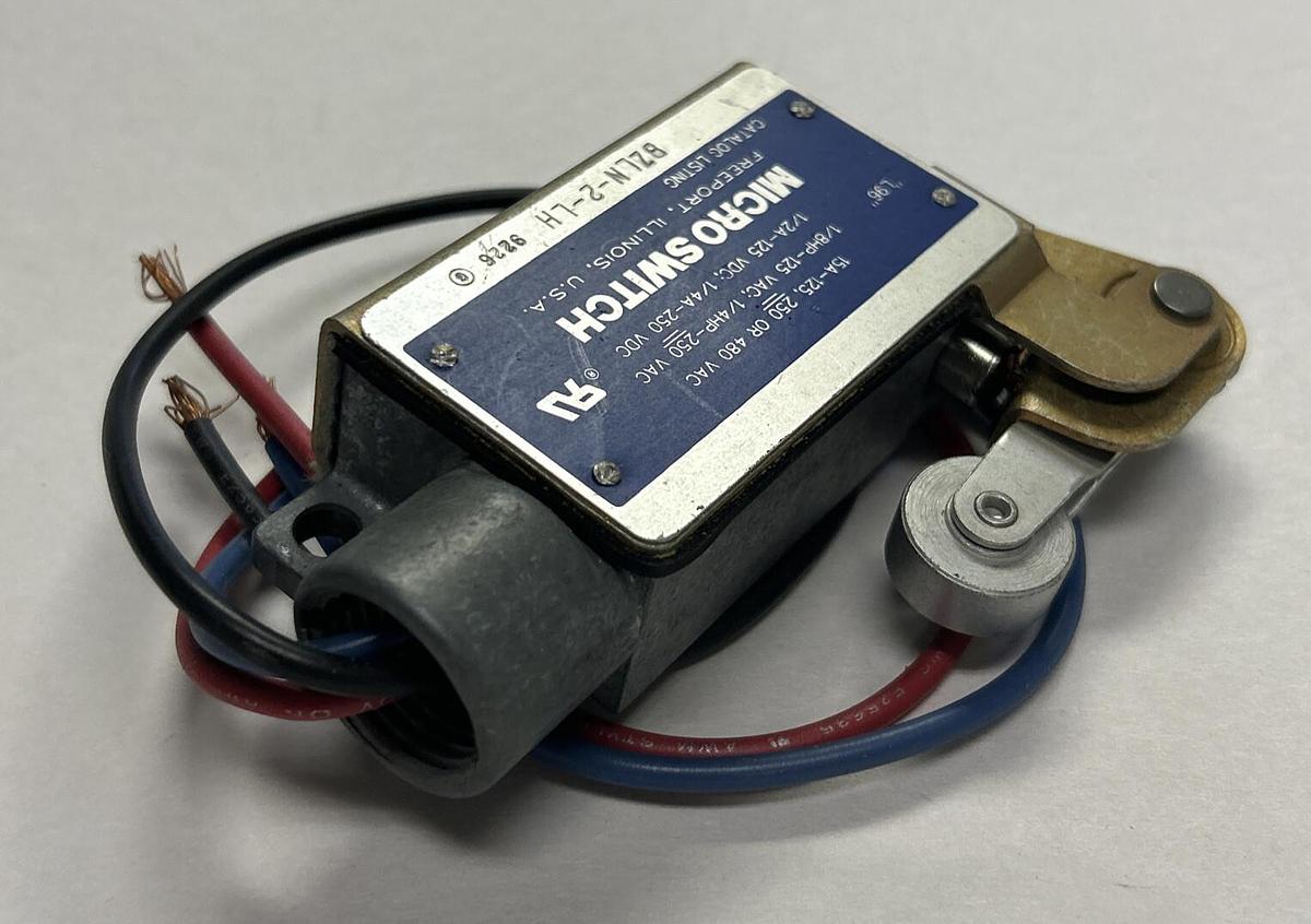 HONEYWELL MICROSWITCH,BZLN-2-LH,SNAP ACTION SWITCH NOS