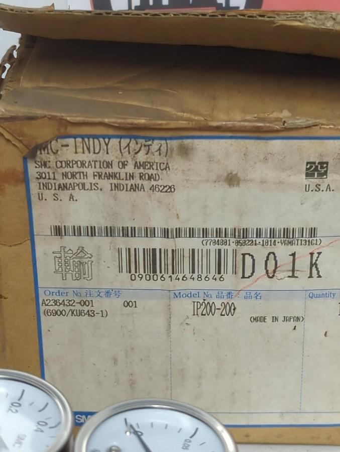 SMC,P200-200,CYLINDER POSITIONER NOS