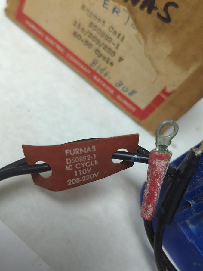 FURNAS,D50892-1,COIL 110/208/220V 60-50CY CYCLE NOS