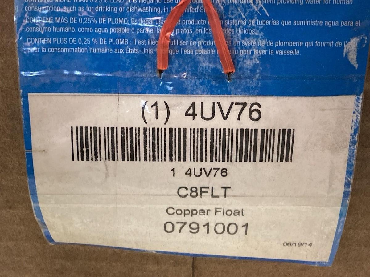Watts,4UV76 C8FLT,Copper Float Ball