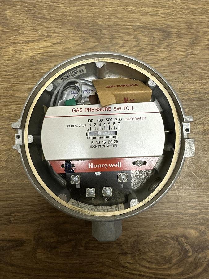 Honeywell,C437F/J/K,Gas Pressure Switch
