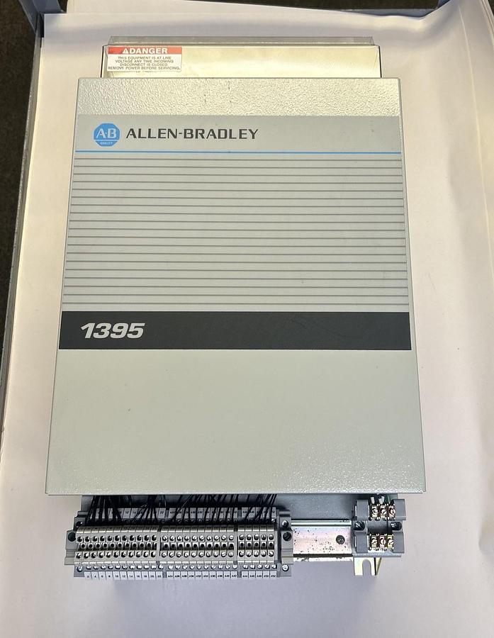 Used ALLEN BRADLEY,1395-B71-C1-P10-P51,DC DRIVE CONTROLLER