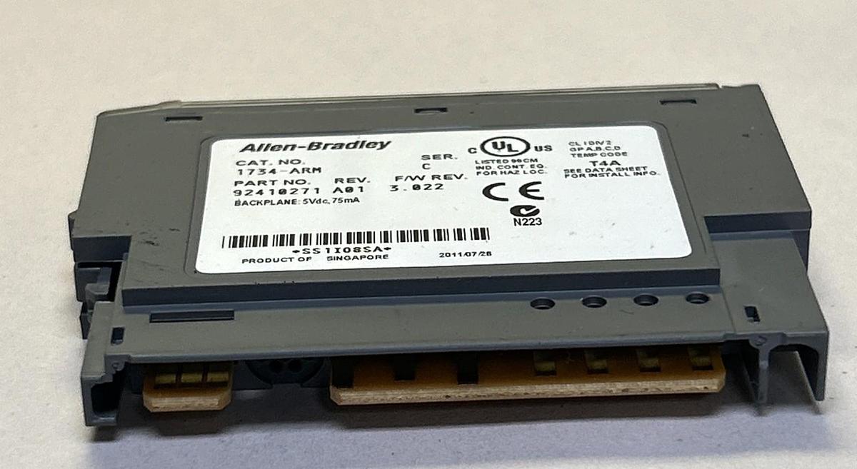 Used ALLEN BRADLEY,1734-ARM,ADDRESS RESERVE MODULE