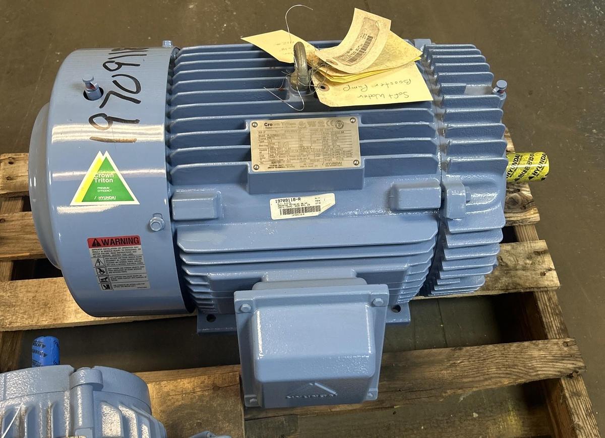 CROWN TRITON,HHI30-36-286TS,MOTOR 30HP 3560RPM 230/460V 286TS FRAME NOS