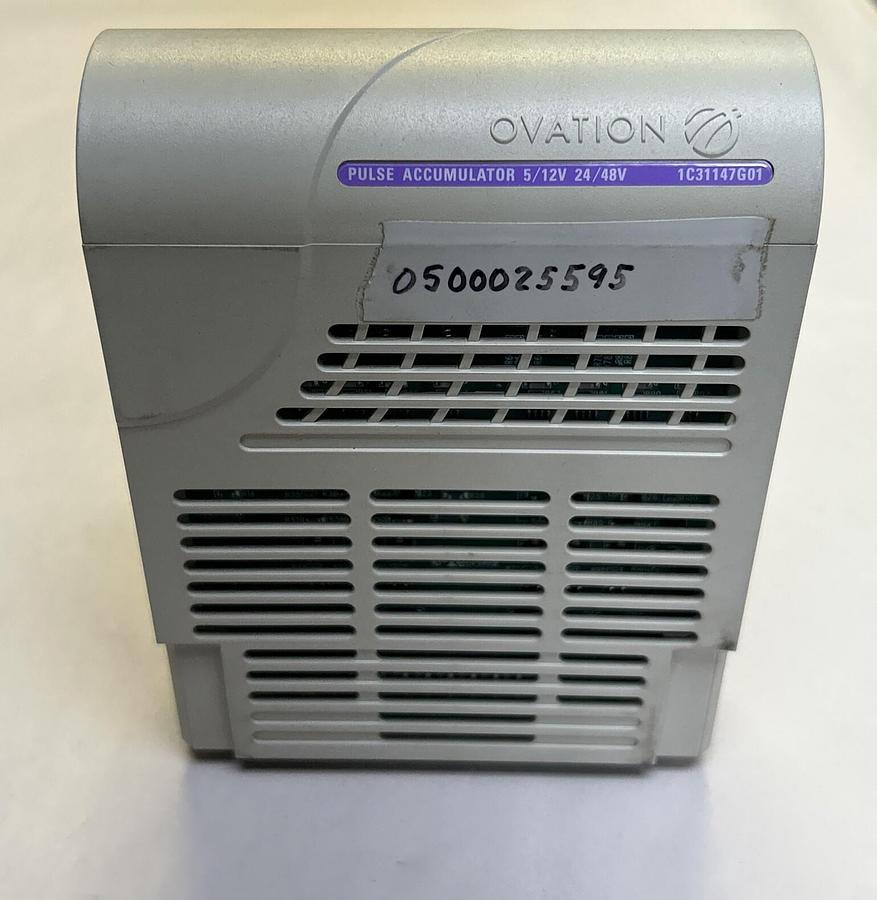 Used OVATION,1C31147G01,PULSE ACCUMULATOR MODULE