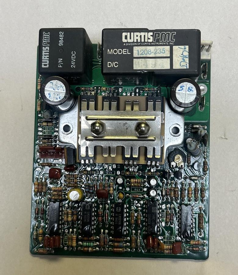 Used CURTIS PMC,5055-07,SPEED CONTROLLER CIRCUIT BOARD