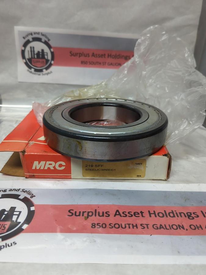 MRC,219SFF,DEEP GROOVE BALL BEARING NOS