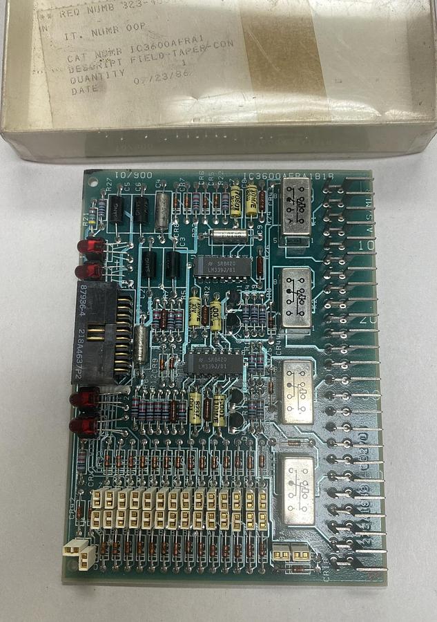 General Electric,IC3600AFRA1B1B,Field Taper Control Board NOS