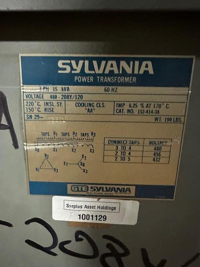 Used Sylvania 15