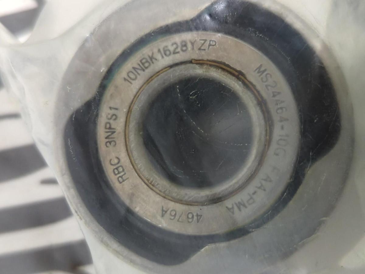 RBC HEIM BEARING,10NBK1628YZP,AIR FRAME NEEDLE ROLLER BEARING 5/8 INCH ID NOS