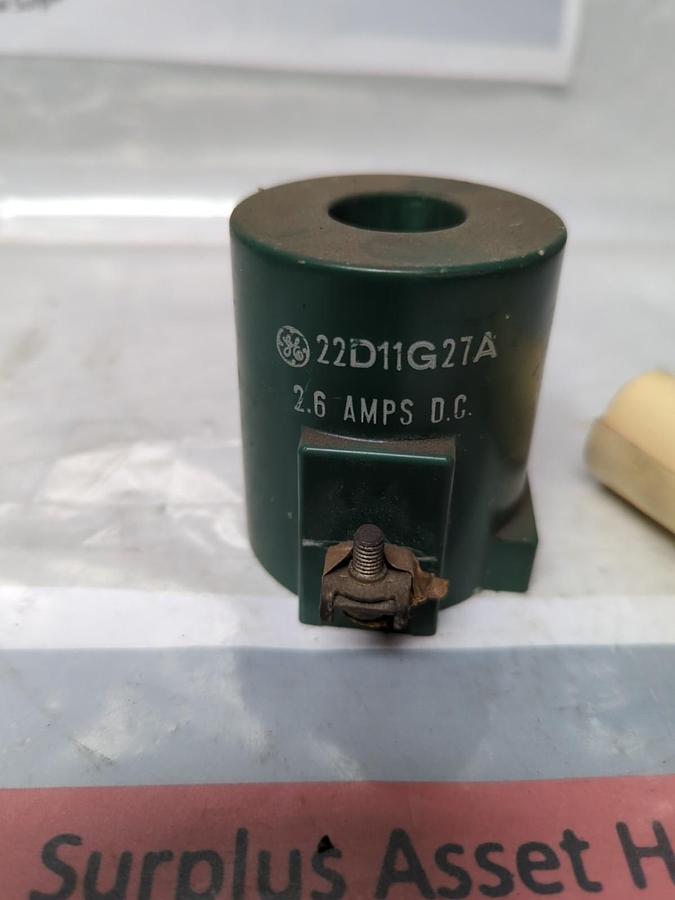 GE,22D11G27A,COIL 2.6 AMPS DC NOS
