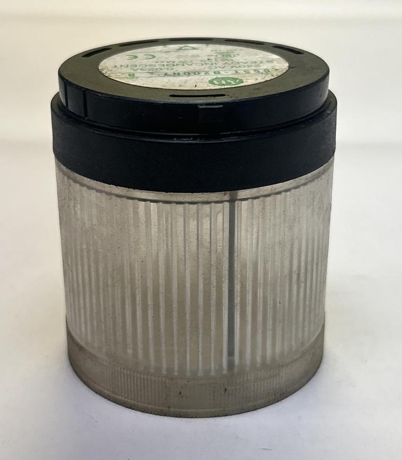 Used ALLEN BRADLEY,855T-B20DN7,INCANDESCENT CLEAR STACK LIGHT