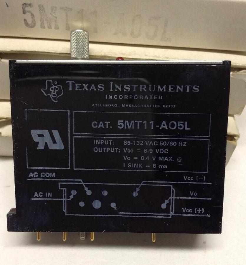 Texas Instruments,5MT11 A05L,Input Module LOT OF 3