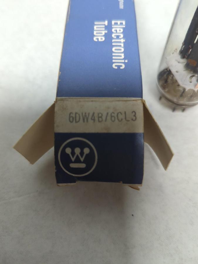 WESTINGHOUSE,6DW4B/6CL3,ELECTRONIC TUBE LOT OF 2 NOS