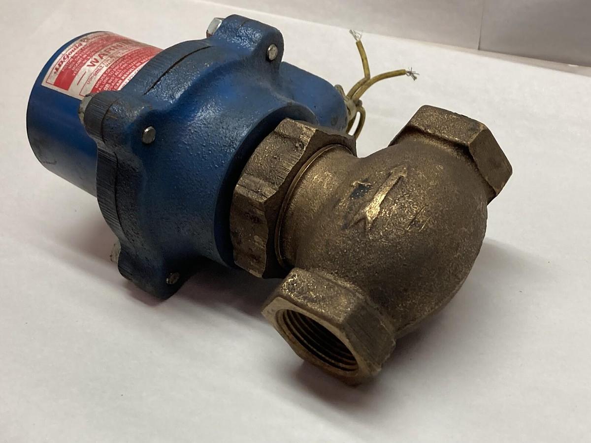 Used JD Gould,Type Q230,General Purpose Valve Size 1 5-100psi 120v