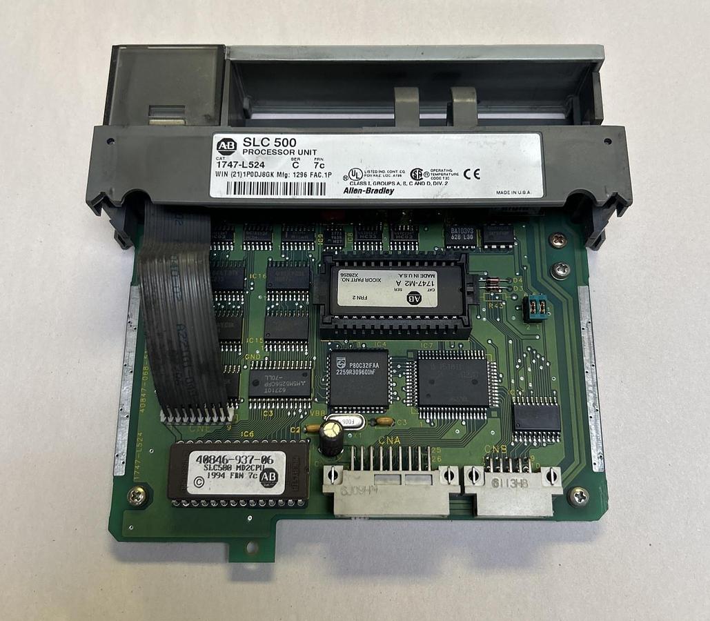 Used ALLEN BRADLEY,1747-L524,PROCESSOR UNIT MODULE