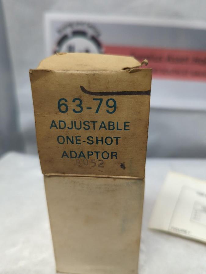 ECA,63-79,ADJUSTABLE ONE-SHOT ADAPTOR NOS