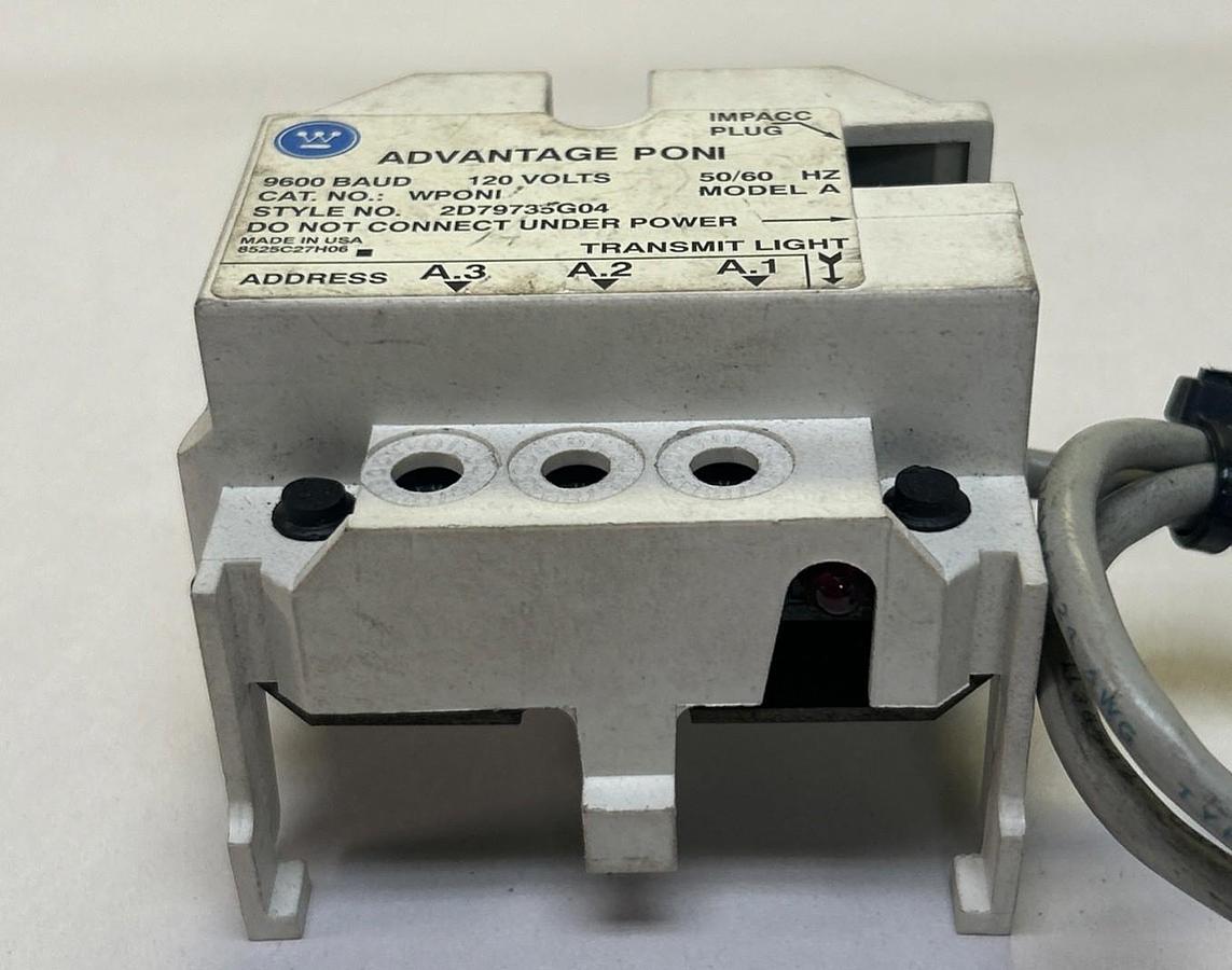 Used WESTINGHOUSE,WPONI,ADVANTAGE PONI INTERFACE MODULE