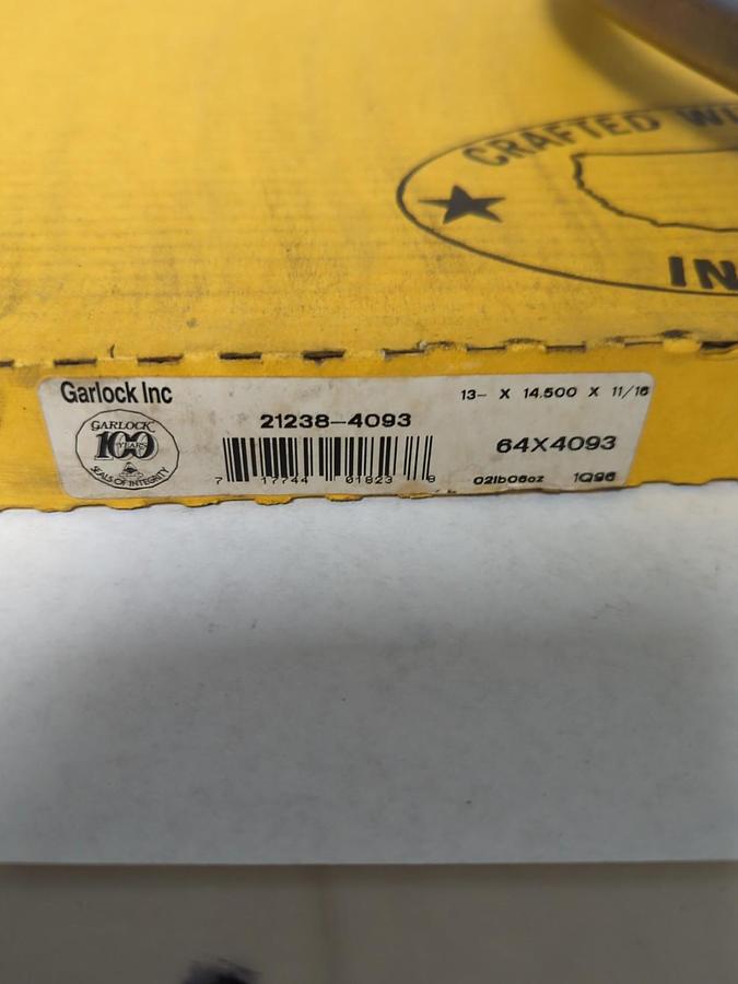 GARLOCK KLOZURE,21238-4093,OIL SEAL 13X14.5X11/16 NOS