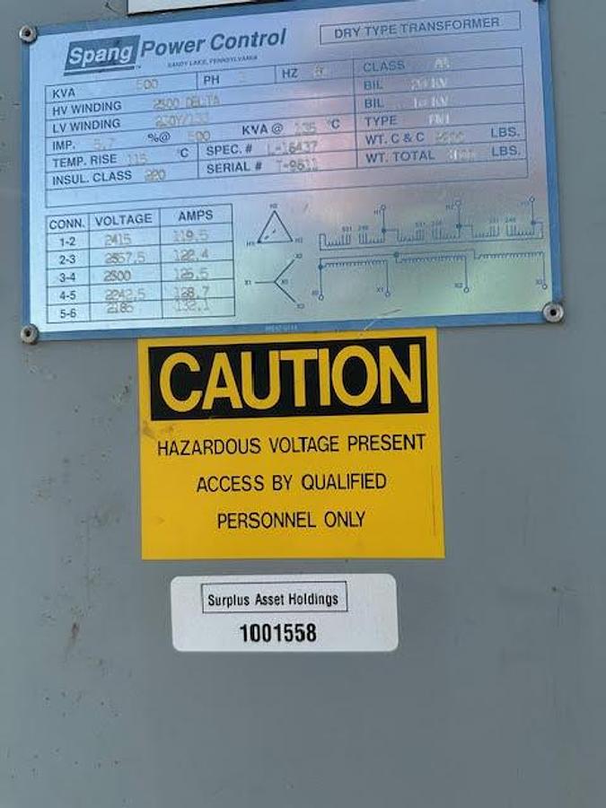 Used Spang 500