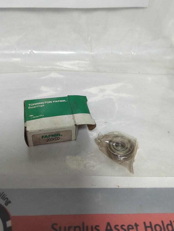 FAFNIR,200KDD,DEEP GROOVE BALL BEARING 10MM BORE NOS