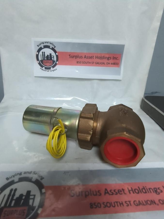 GOULD,QR-3V,AIR & WATER SOLENOID VALVE ASSEMBLY 1-1/2 INCH PORTS 5-150PSI NOS