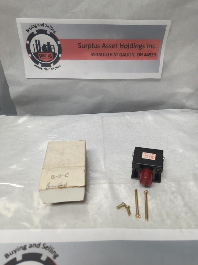 ARROW HART,B-3-C 27900,PUSH BUTTON SWITCH NOS