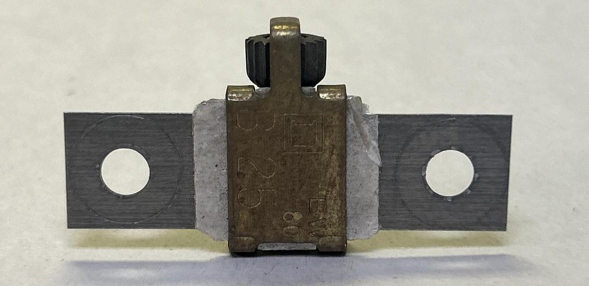 Used SQUARE D,B25,THERMAL OVERLOAD HEATER ELEMENT LOT OF 5
