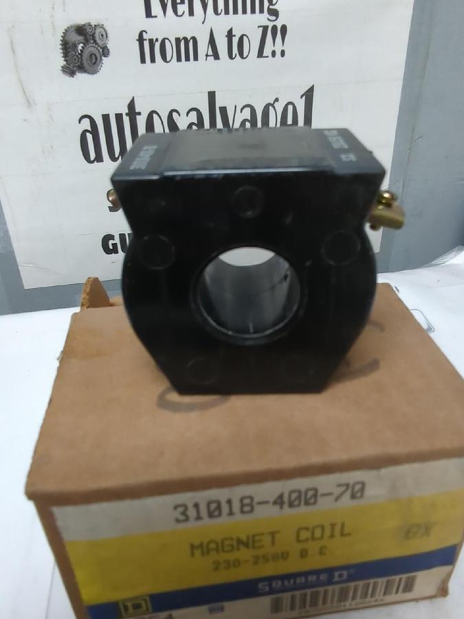 SQUARE D,31018-400-70,MAGNETIC COIL 230-250V DC NEW