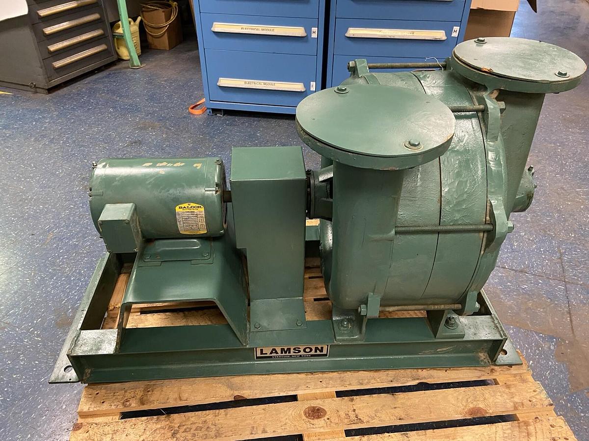 Used Lamson,D3-3-0-AD,Centrifugal Blower 5Hp