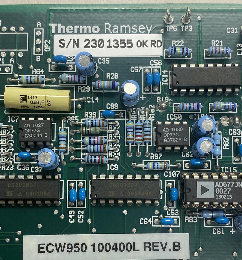 THERMO RAMSEY,ECW950-100400L,CONTROL INTERFACE BOARD NEW NO BOX