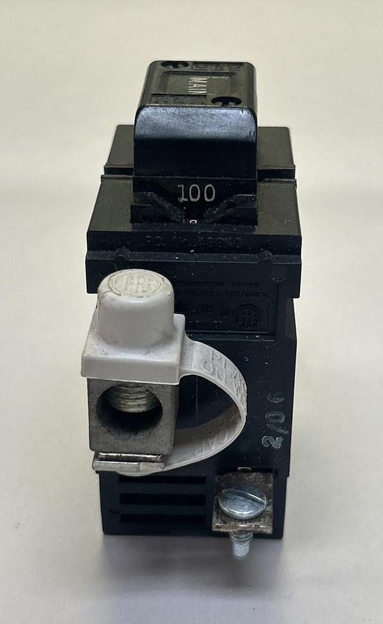 ITE,P2100,PUSHMATIC CIRCUIT BREAKER 100A 120/240V 2P NOS