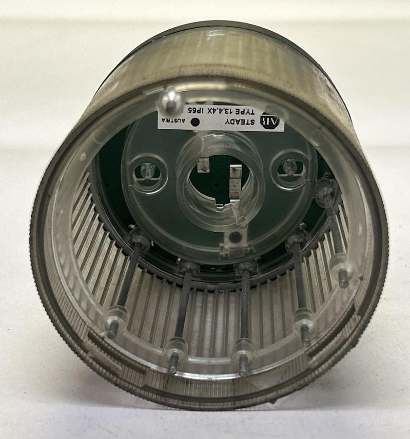 Used ALLEN BRADLEY,855T-B20DN7,INCANDESCENT CLEAR STACK LIGHT