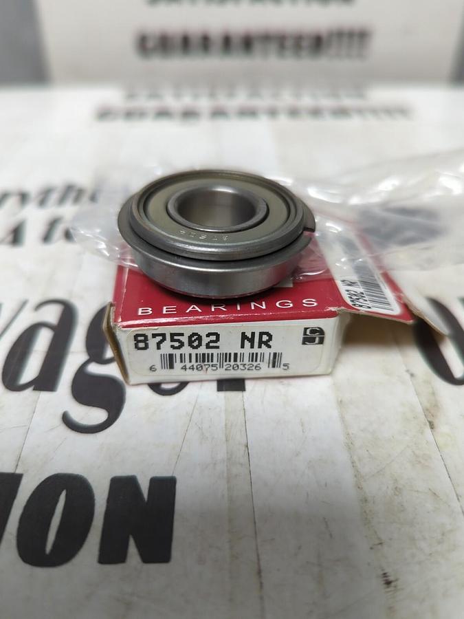 CONSOLIDATED,87502NR,SINGLE ROW BALL BEARING 15MM BORE NOS