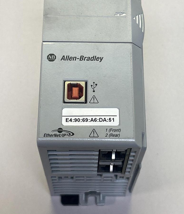 Used ALLEN BRADLEY,1769-L33ER,COMPACTLOGIC 2 MB ENET CONTROLLER