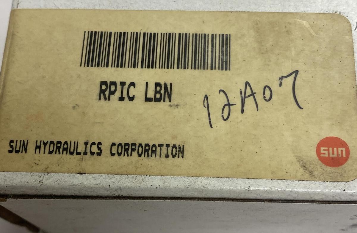 SUN HYDRAULICS,RPIC-LBN,CARTRIDGE VALVE NOS
