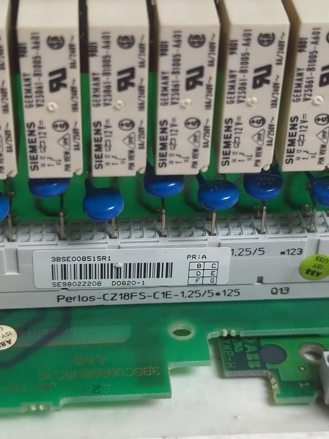 Used ABB,38SC980004R536,PCB CONTROL BOARD ASSEMBLY PRE-OWNED