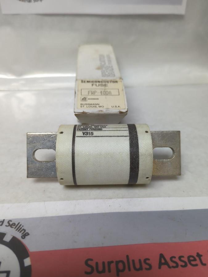 COOPER BUSSMANN,FWP-400A,SEMICONDUCTOR 400 AMP FUSE NOS