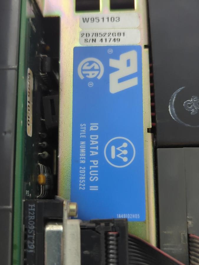 Used WESTINGHOUSE,2D78522,IQ DATA PLUS II DIGITAL METER WITH POWER SUPPLY/ANALYZER