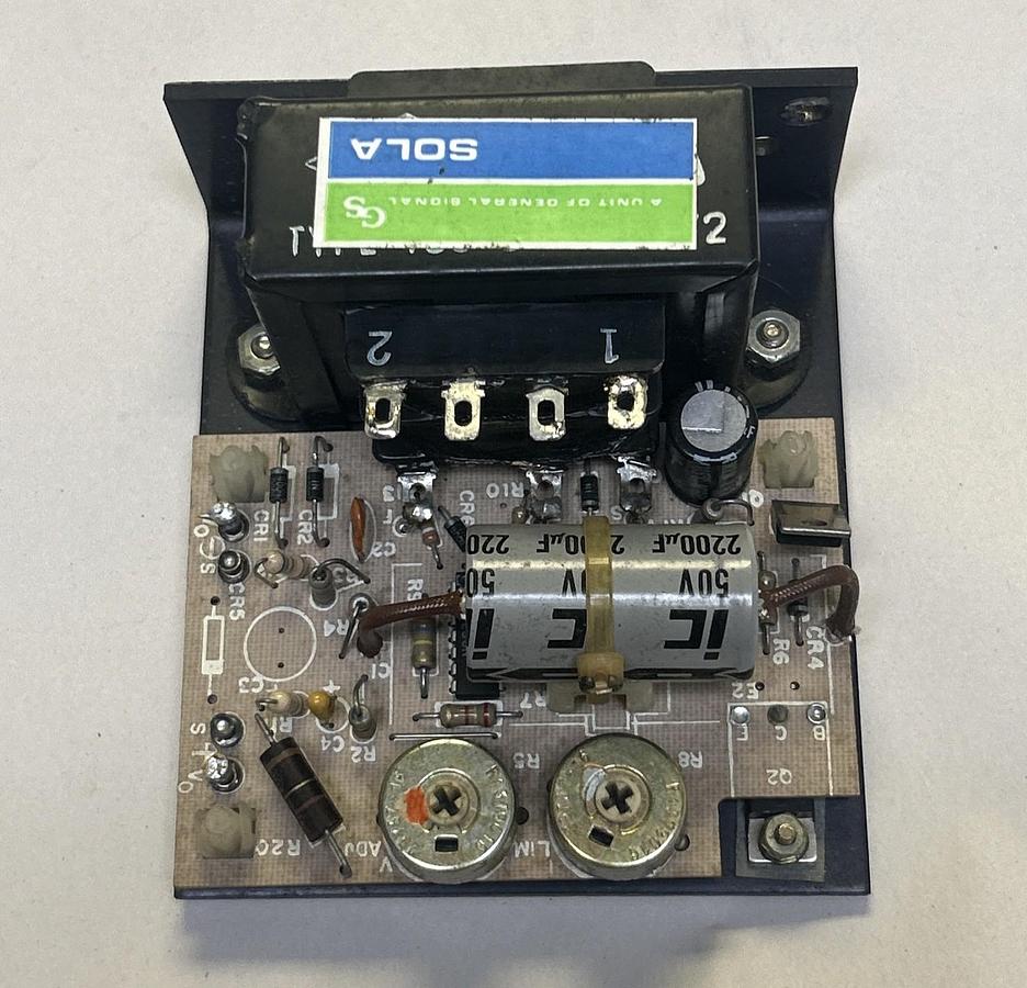 Used SOLA,81-24-180-01,POWER SUPPLY